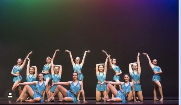 An image of the Benjamin dance team, the Dazzlers performing at an assembly as part of the performing arts program. 
Image courtesy The Benjamin School’s main website. 
